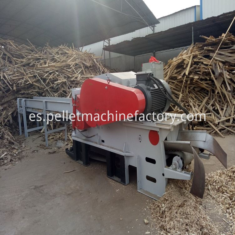 Venta caliente Producción de combustible Burning Máquina de trituradora Tambor de madera industrial